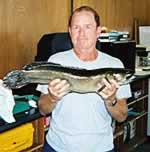 Cliff Hilbert's state fly fishing record