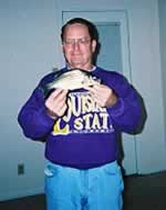 Clifford Hilbert's New State Fly Fishing Record Yellow Bass